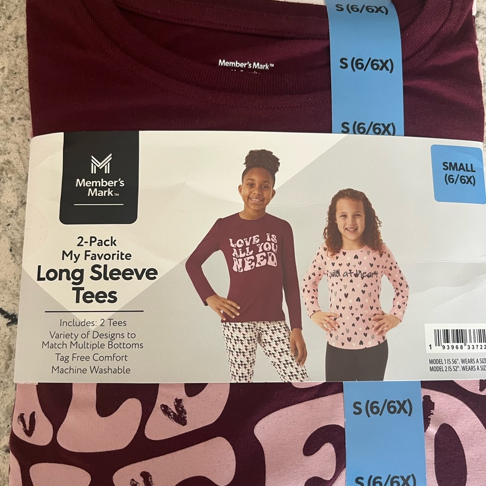 Girls long sleeve